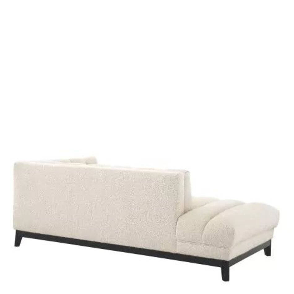 Eichholtz Lounge Sofa Ditmar right bouclé cream