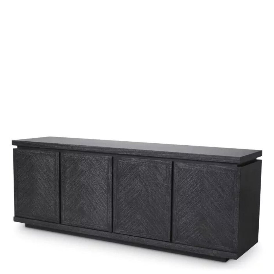 Eichholtz Dresser Bowen charcoal grey oak veneer