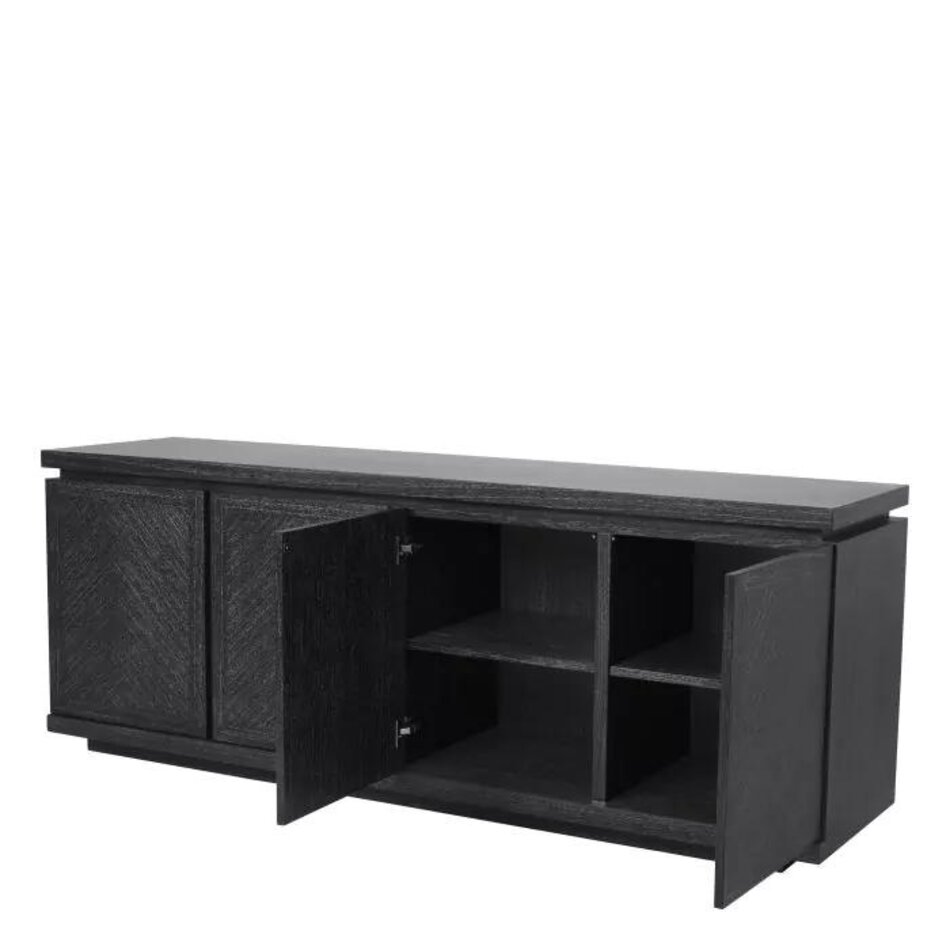 Eichholtz Dresser Bowen charcoal grey oak veneer