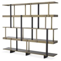 Cabinet Mercure brushed brass finish