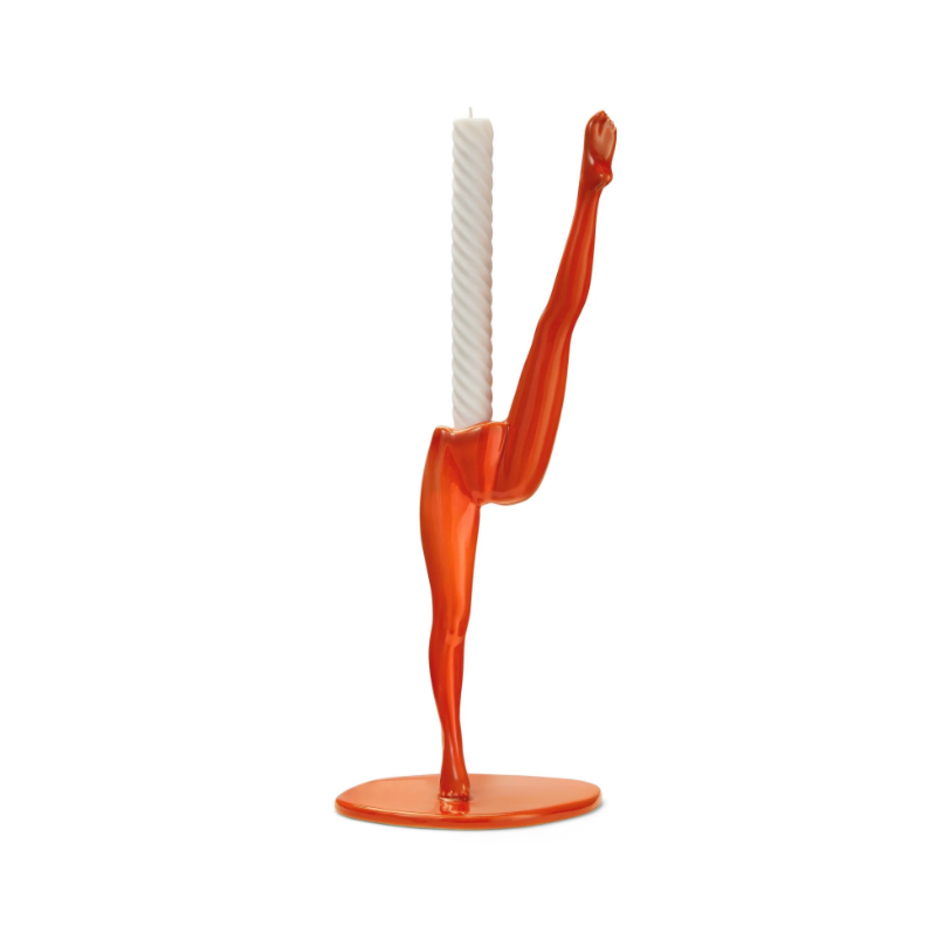 Anissa Kermiche Can Candlestick - Orange