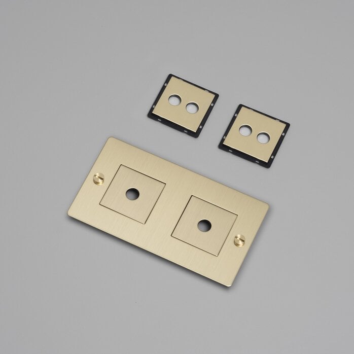 Buster and Punch 2G Wall Plate Infills Buster and Punch 2G Wall Plate Infills