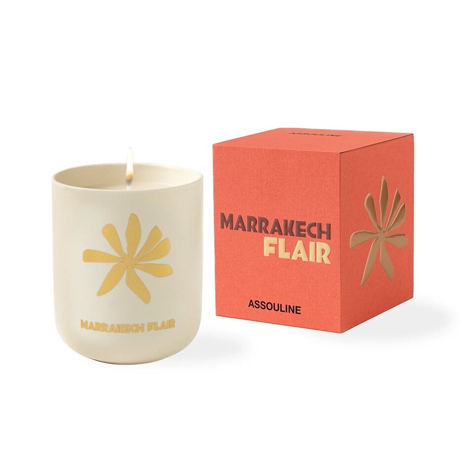 Assouline Marrakech Flair Travel Candle