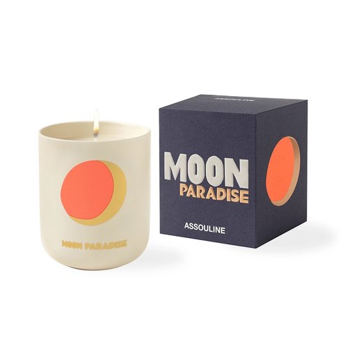 Assouline Moon Paradise Travel Candle