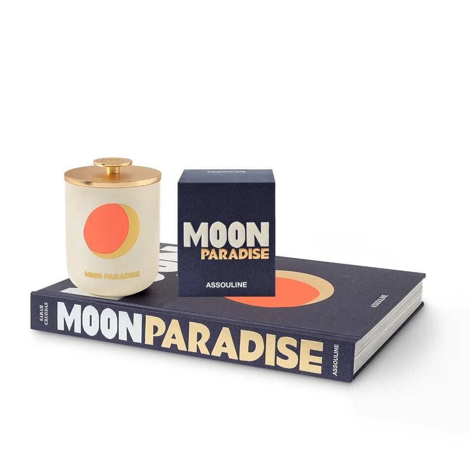 Assouline Moon Paradise Travel Candle