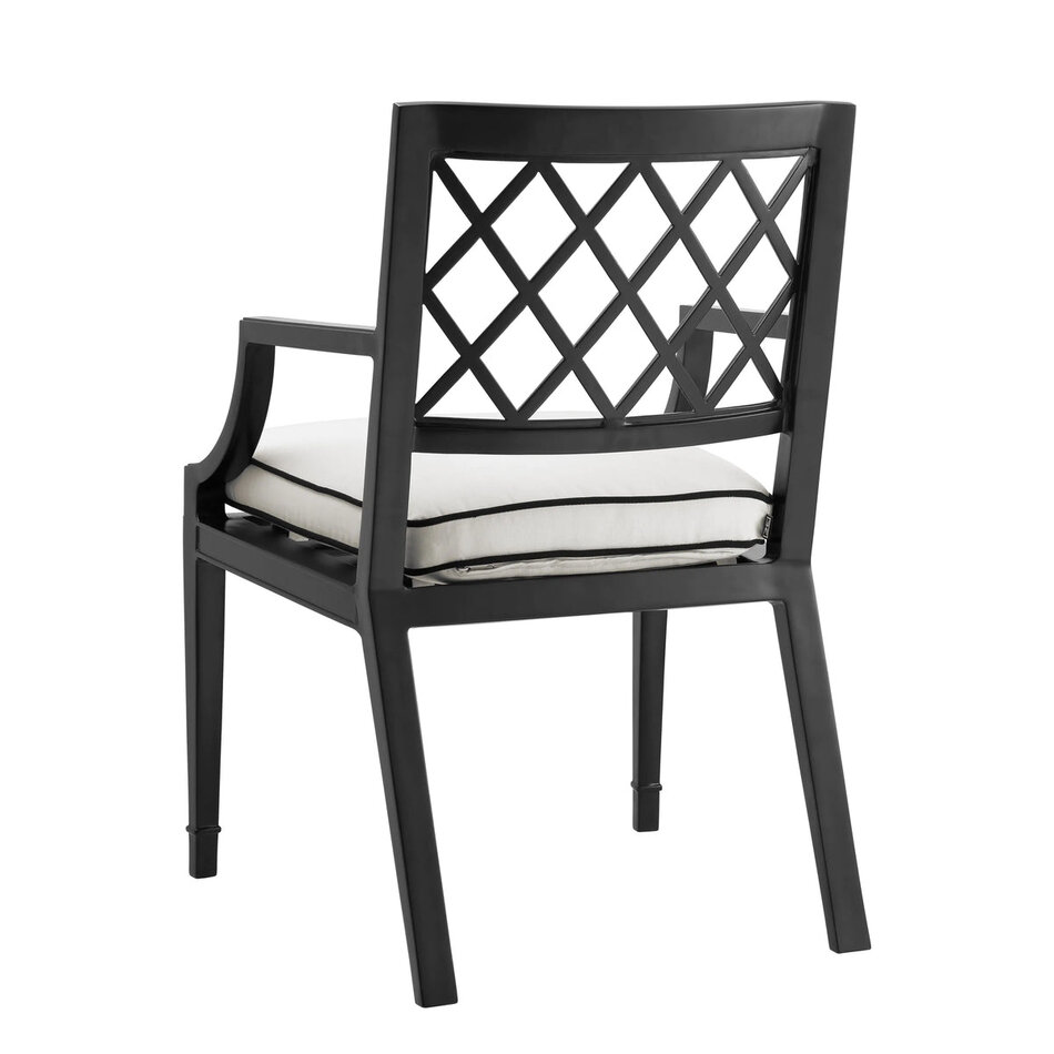 Eichholtz Outdoor Dining Chair Paladium with arm