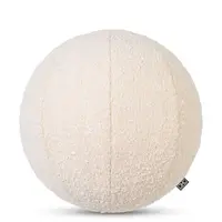Jewel Cushion Palla S Ø 30 cm - Bouclé cream