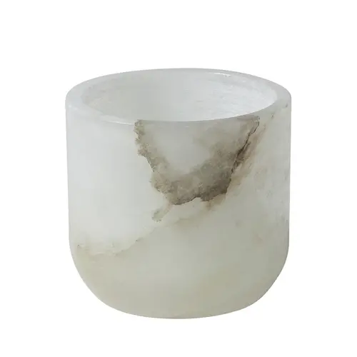 DÔME DECO MILOS Tealight S Alabaster Marble