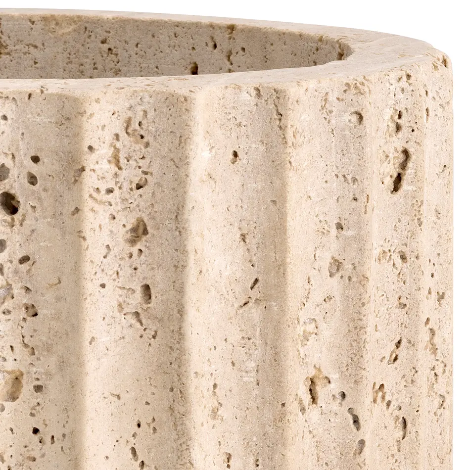 Eichholtz Vase Nava Travertine