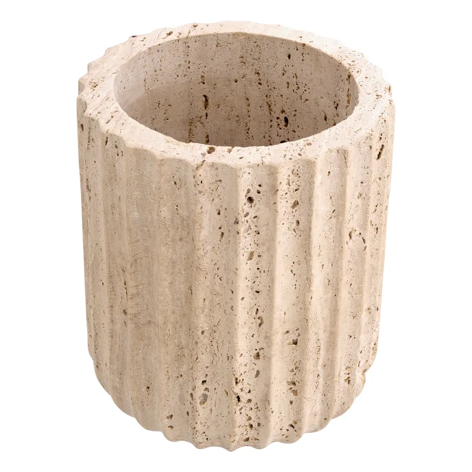 Eichholtz Vase Nava Travertine