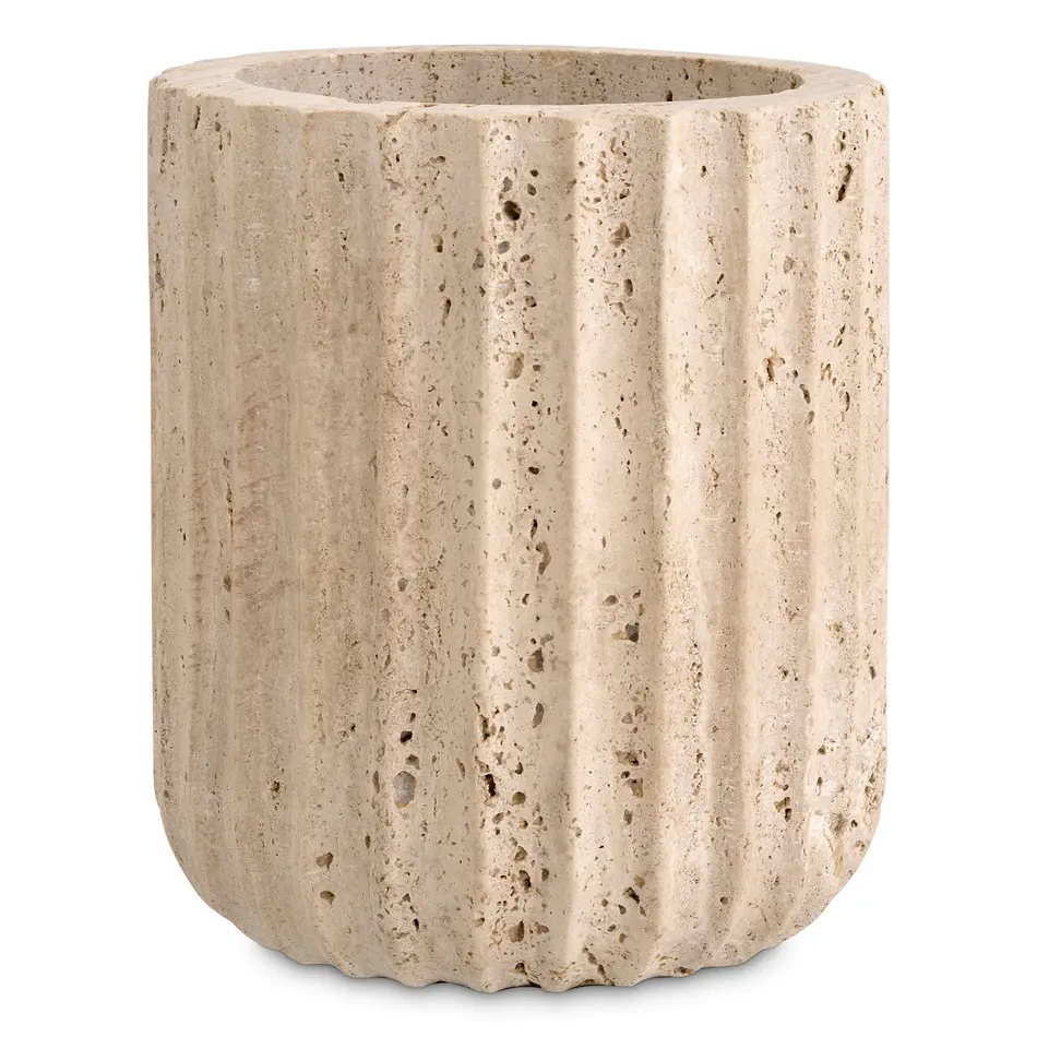 Eichholtz Vase Nava Travertine