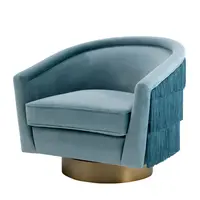 Swivel Chair Le Vante- Savona Blue Velvet