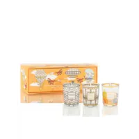 Trio Travel Candles Brussels-Roma-Saint Tropez