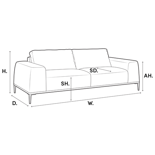 Eichholtz Sofa Divisadero - Rêve greige Eichholtz Sofa Divisadero - Rêve greige
