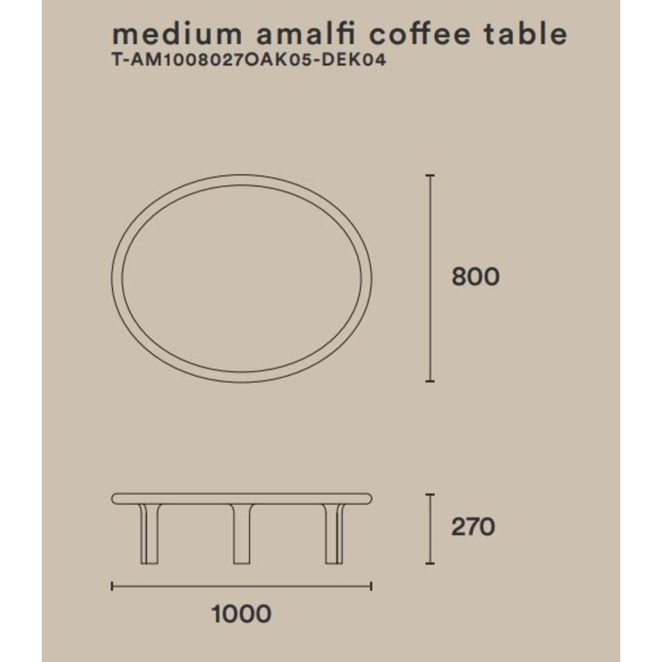 Duran Amalfi Medium Coffee Table