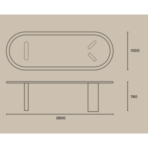 Duran Hudson Dining Table