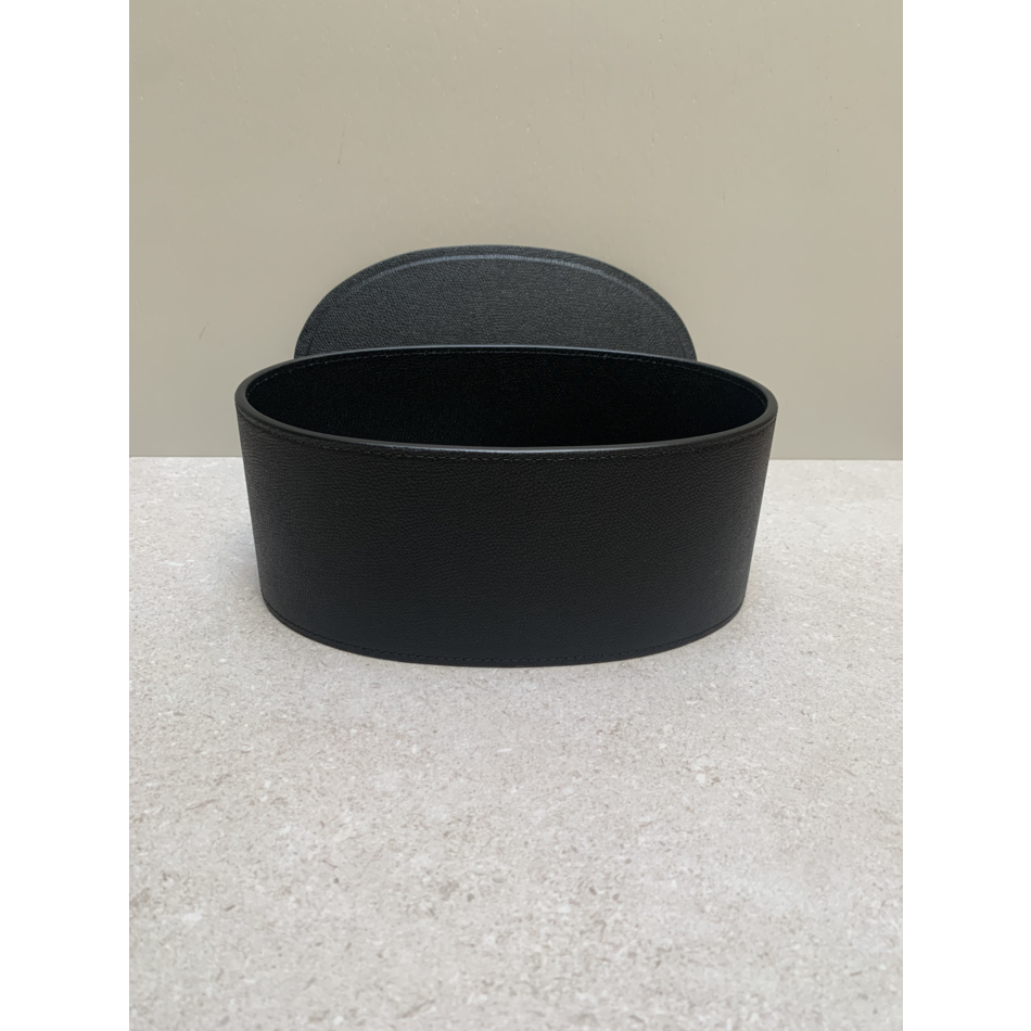 Giobagnara Harris Trinket Box Oval Large Golf (HB072) - Black (G20)