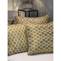 Pillow set of 3 Metaphores - Ochre Yellow