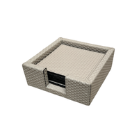 Tao Coaster Holder Square Bellagio (TP075) - Light Grey (X37)