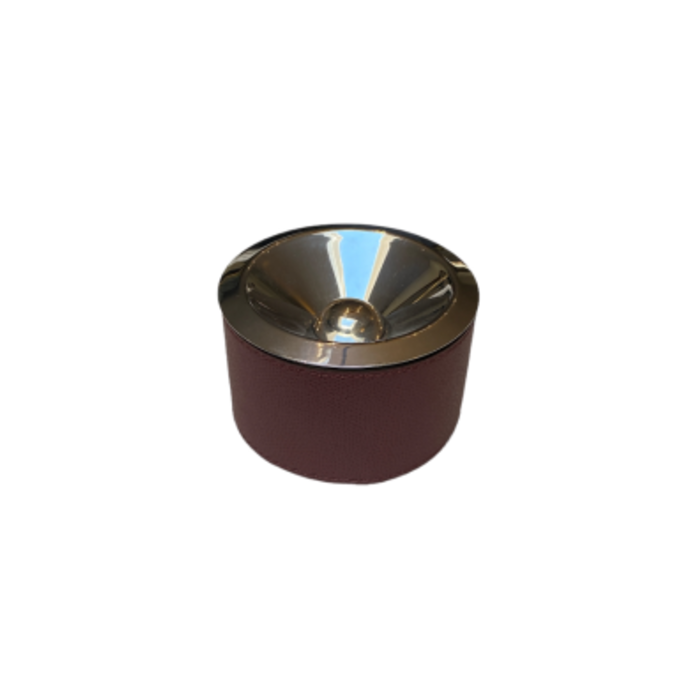 Giobagnara Lotus Ashtray Printed Calfskin (VS075) - Bordeaux (G17) Giobagnara Lotus Ashtray Printed Calfskin (VS075) - Bordeaux (G17)