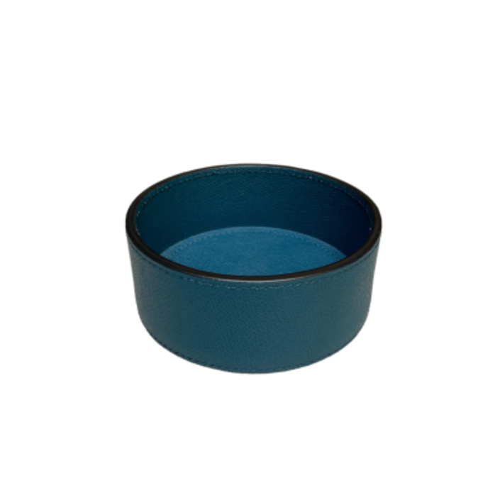 Giobagnara Angel Valet Tray Medium Printed Calfskin Golf (HV012) - Petrol Blue (G31) Giobagnara Angel Valet Tray Medium Printed Calfskin Golf (HV012) - Petrol Blue (G31)