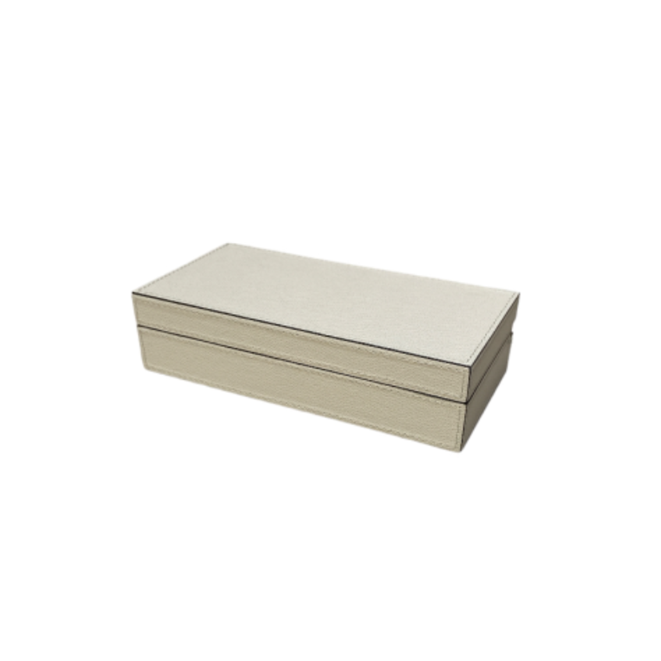 Giobagnara Jeff Cufflinks Box Printed Calfskin Golf (GS010) - Light Grey (G37) Giobagnara Jeff Cufflinks Box Printed Calfskin Golf (GS010) - Light Grey (G37)