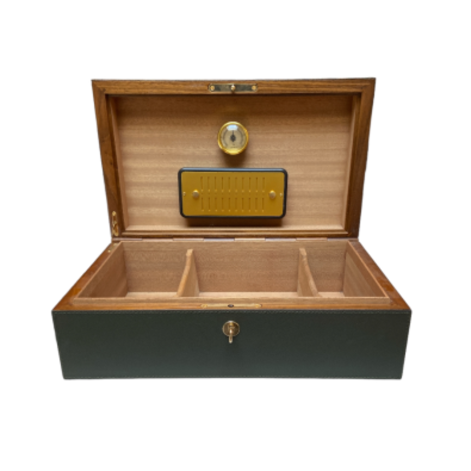 Giobagnara Santiago Humidor Large (VS020) - Loden Green (G02) Giobagnara Santiago Humidor Large (VS020) - Loden Green (G02)