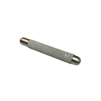 Cigar holder with humidifier Suede (VS028) - Light Grey (A37)