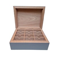 Tea Box Small Bellagio (TA094) - Smoke (X24)