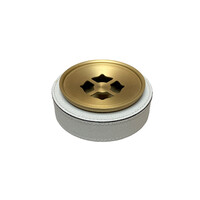 Clan Ashtray Brass Printed Calfskin Golf (VS080) - Light Grey (G37)