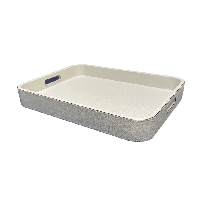 Giobagnara Polo Tray With Handles Rectangular (TV642) - Light Grey (G37)