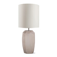 Tablelamp Cubistic Tall Smokegrey - Light Shade