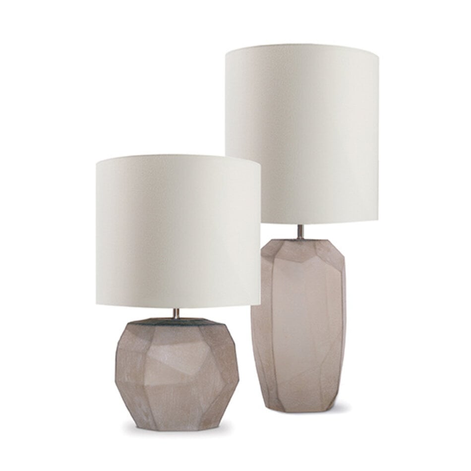 Guaxs Tablelamp Cubistic Round Smokegrey - Light Shade