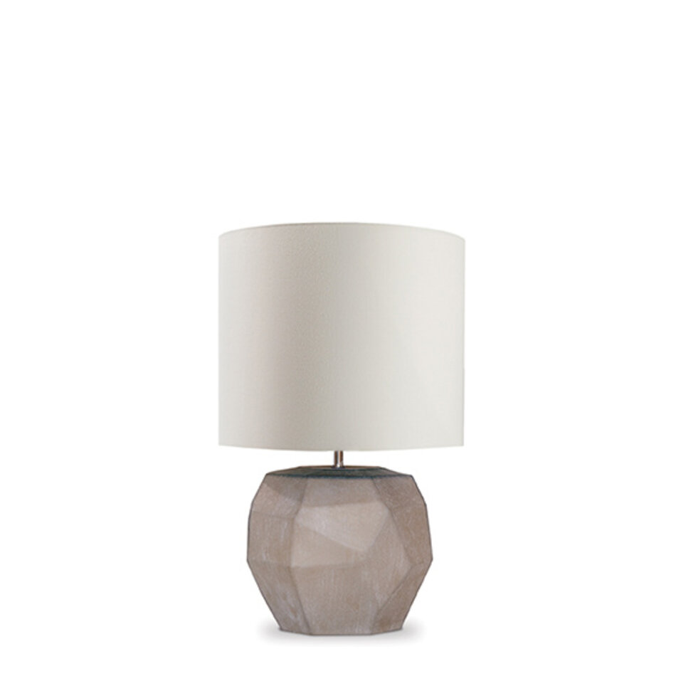 Guaxs Tablelamp Cubistic Round Smokegrey - Light Shade