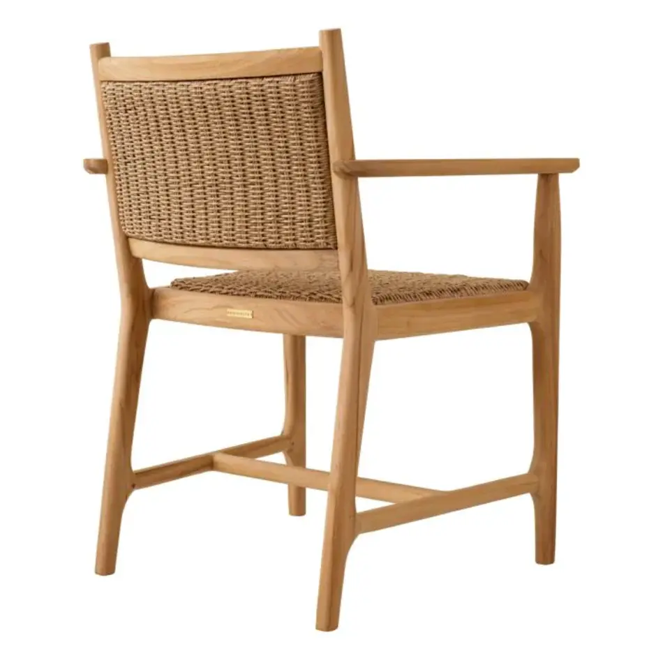 Eichholtz Outdoor Dining Chair Pivetti with arm