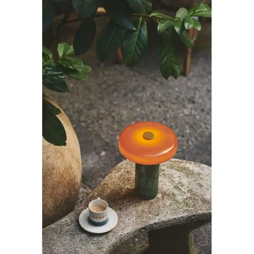Design By Us Trip - Moss Amber Lamp - Wireless for Indoor and Outdoor
