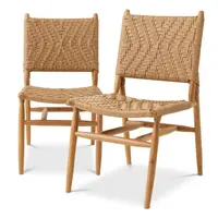 Outdoor Dining Chair Laroc set of 2