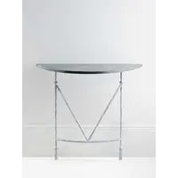 Stanley Demi Lune Console Blue Verdigris