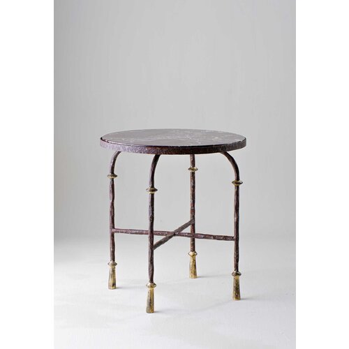 Porta Romana Stanley Side Table Curved Leg