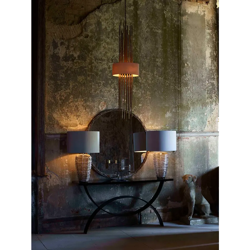 Porta Romana Thread Lamp Charcoal