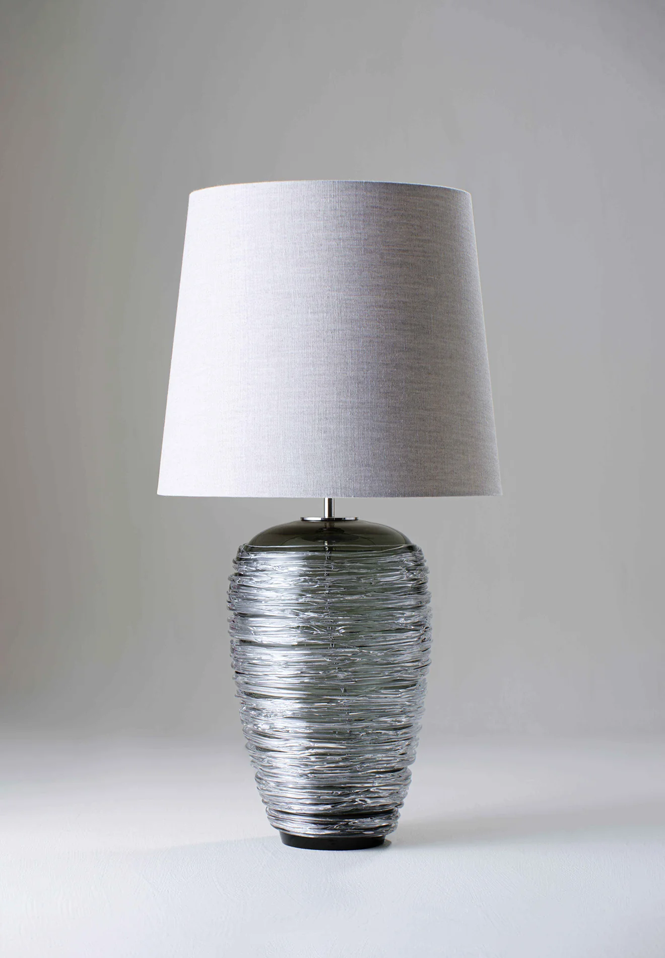 Porta Romana Thread Lamp Charcoal Proluca Interiors