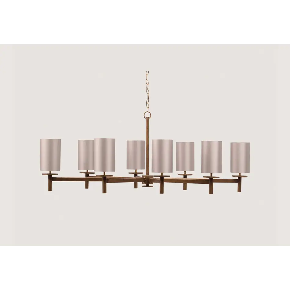 Porta Romana Neptune Chandelier Large French Brass