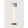 Tapering Harral Floor Lamp French Brass