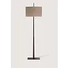 Tapering Harral Floor Lamp Bronze
