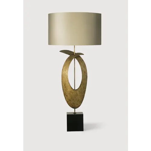 Porta Romana Rockefeller Lamp Mayan Gold