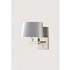 Library Wall Light Nickel