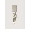 Large Salperton Wall Light White Gold