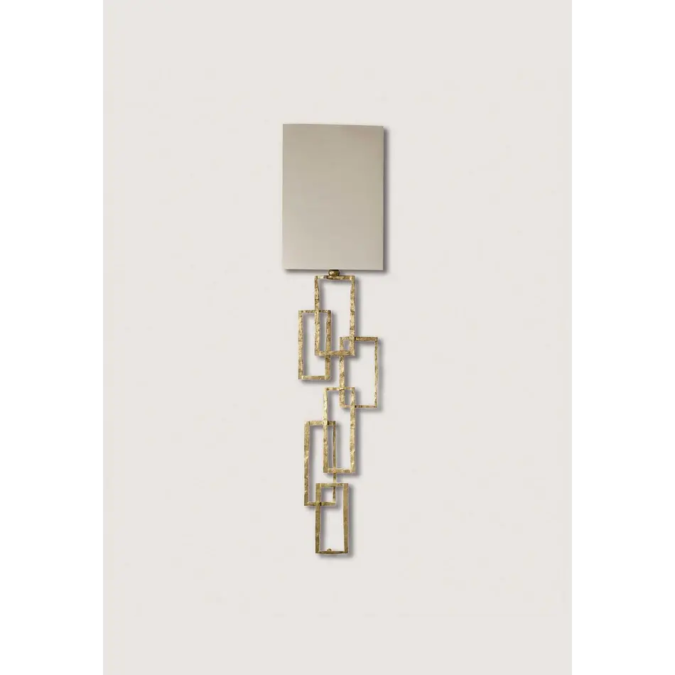 Porta Romana Large Salperton Wall Light White Gold