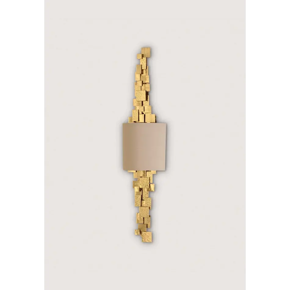 Porta Romana Luca Wall Light Brass