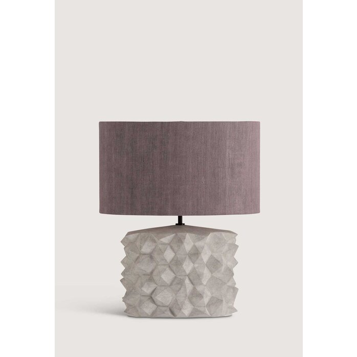 Porta Romana Hardy Lamp Dappled White Porta Romana Hardy Lamp Dappled White